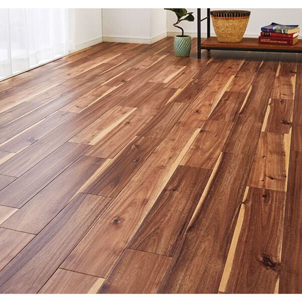 iellio（イエリオ）の「多機能クッションフロアシート＜簡単ロール式・フローリング調・防水・はっ水・日本製・抗菌・防カビ・防炎＞（カーペット）」｜グランアカシア