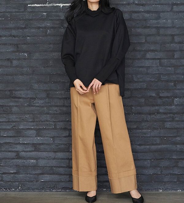 RANAN（ラナン）の「レイヤードデザインカットソー（カットソー）」｜詳細画像