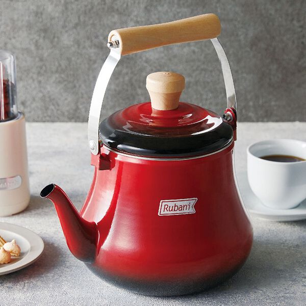 「ルバーニ　ＩＨ対応ホーローケトル２．５Ｌ（その他キッチン用品）」｜詳細画像