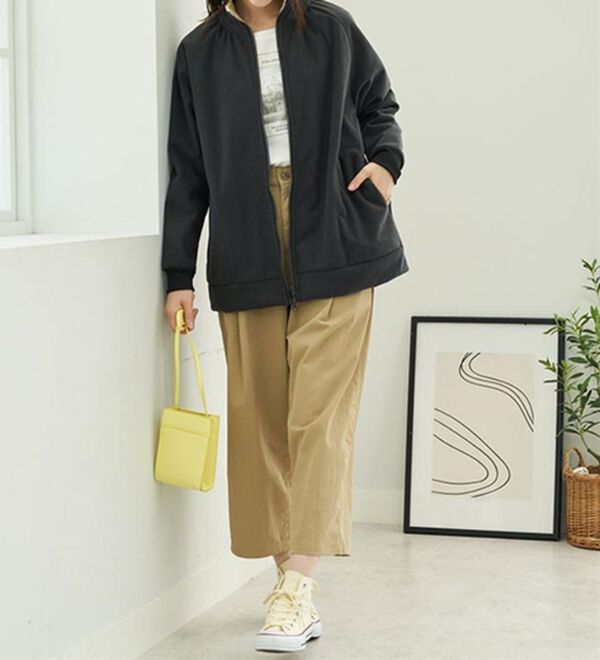 BELLUNA（ベルーナ）の「防風シート入り裏ボアあったかジャケット（ブルゾン）」｜詳細画像
