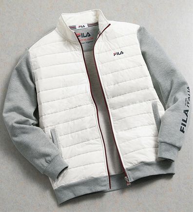 「＜フィラ＞ハイブリットダウンジャケット（メンズダウンジャケット）」