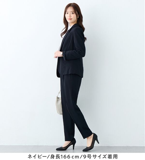 alotta（アロッタ）の「【２点セット】洗える！多機能セットアップ＜７号～２３号＞（パンツスーツ）」｜詳細画像