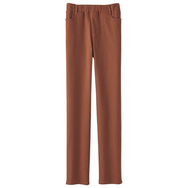 BELLUNA（ベルーナ）の「サイズ満載！伸びる裏起毛パンツ（フルレングスパンツ）」｜詳細画像