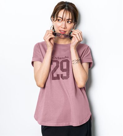 BELLUNA（ベルーナ）の「ひんやリッチコットン大人のゆったりドルマンＴシャツ（カットソー）」