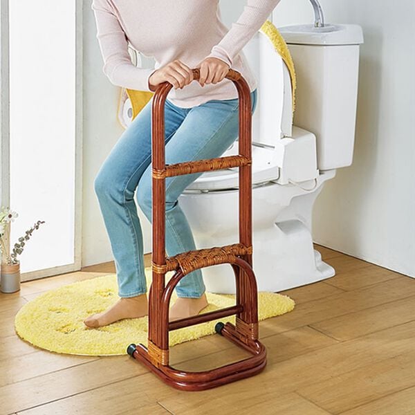 「籐つかまり立ちステッキ（シニア・生活サポート）」｜詳細画像