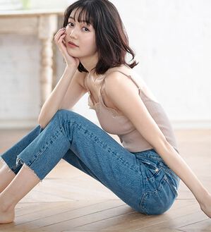 YU'NOW（ユナウ）の「カップ付ランダムリブバックオープンキャミ（ブラトップ・カップ付きインナー）」｜ダスティピンク