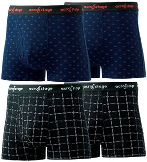 「【４枚組】染みないボクサーパンツ４枚組（ビギナーズパック）（メンズ尿シミパンツ）」｜柄4枚組