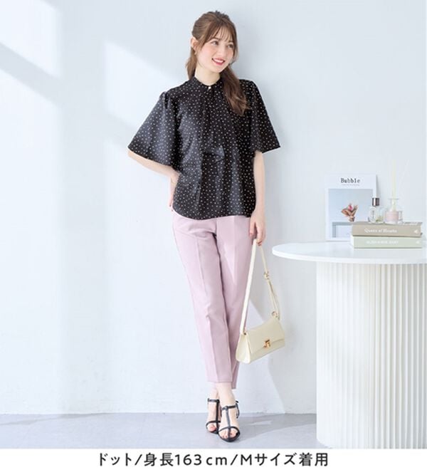 alotta（アロッタ）の「大人上品スカーフタイブラウス（ブラウス）」｜詳細画像