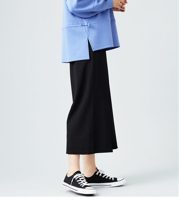 BELLUNA（ベルーナ）の「ツイルストレッチ素材ワイドパンツ（その他パンツ）」｜詳細画像