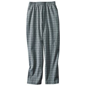 BELLUNA（ベルーナ）の「サッカー素材ゆったりシェフパンツ（ワイドパンツ・ガウチョ）」｜詳細画像