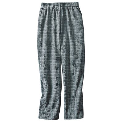 BELLUNA（ベルーナ）の「サッカー素材ゆったりシェフパンツ（ワイドパンツ・ガウチョ）」