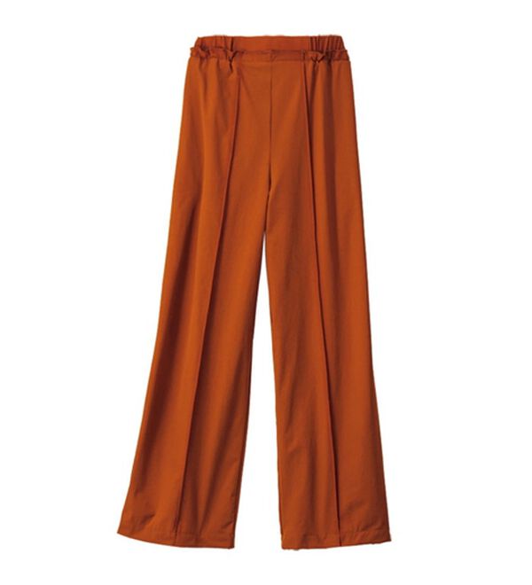 VINNO（ヴィノ）の「シャカ伸び！はっ水メロー使いワイドパンツ（フルレングスパンツ）」｜詳細画像