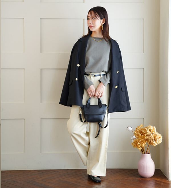 A HAPPY MARILYN（アハッピーマリリン）の「【Ｍ～８Ｌ】名品！「３つのシルエット」と「長袖／半袖」から選べる 綿混 ベーシック Ｔシャツ（Tシャツ）」｜詳細画像