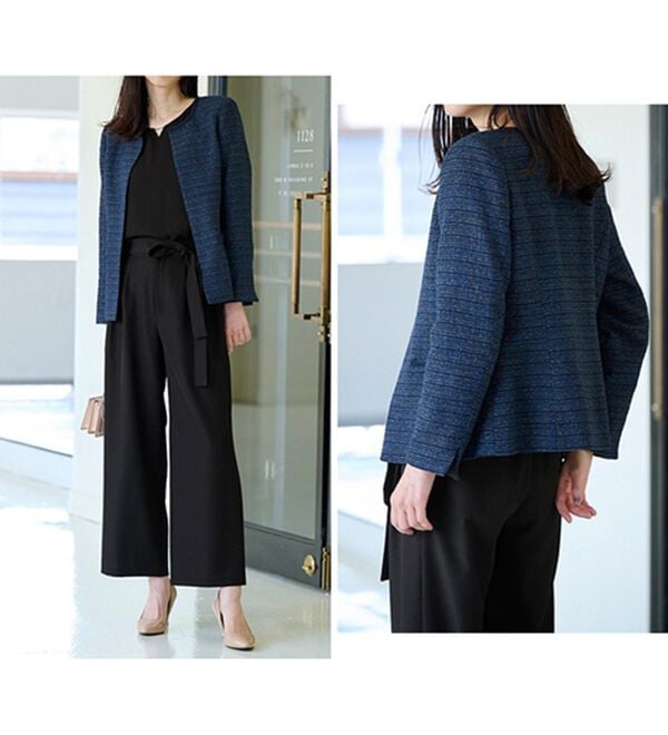 RANAN（ラナン）の「【４点セット】入学式卒業式に！選べるボトムスーツセット（パンツスーツ）」｜詳細画像