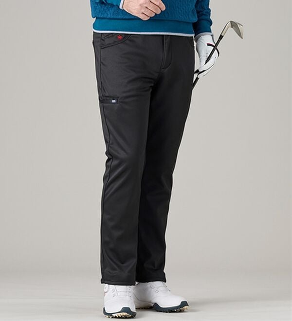 「【２本組】＜ポロ・ビーシーエス＞すっきり穿ける暖かパンツ（メンズフルレングスパンツ）」｜詳細画像