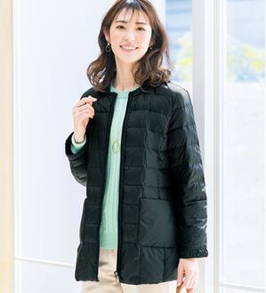 ルフラン（ルフラン）の「スタンド衿ダウンブルゾン（ブルゾン）」｜詳細画像