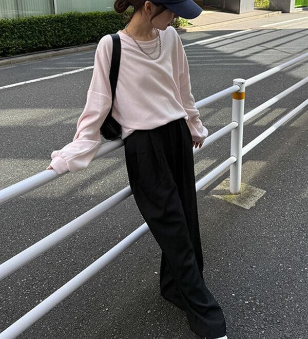 RANAN（ラナン）の「オーバーサイズスウェットＴ（カットソー）」｜詳細画像