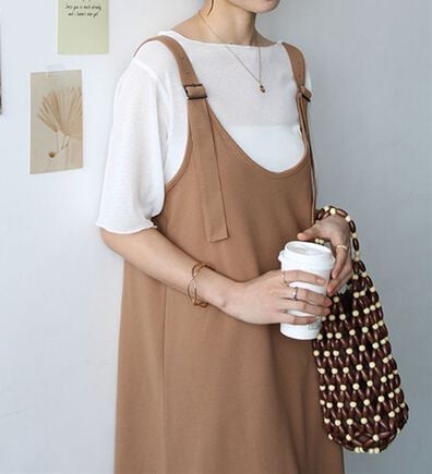 GeeRA（ジーラ）の「上品ジャンパースカート（ジャンパースカート）」