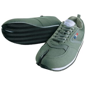 「健康足袋型スニーカー（足袋くつ下付）（スニーカー）」｜グレー