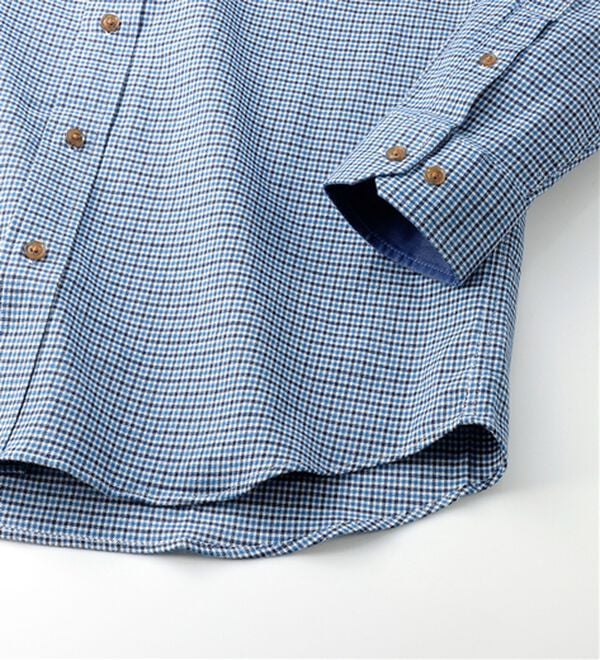 「着心地快適ストレッチネルシャツ（メンズシャツ）」｜詳細画像