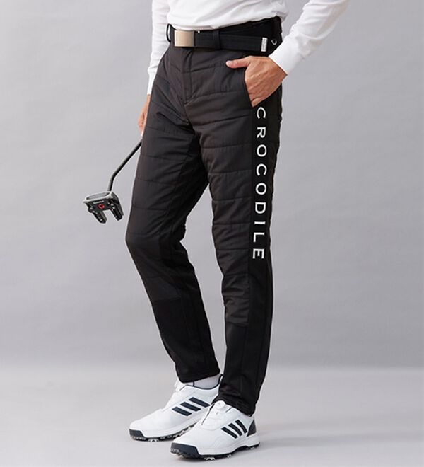 「＜クロコダイル＞アクティブヒート防風ストレッチパンツ（メンズフルレングスパンツ）」｜詳細画像