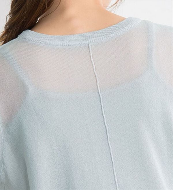 Pierrot（ピエロ）の「シアーラメニット（ニット・セーター）」｜詳細画像