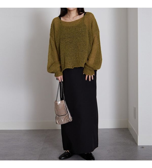 RANAN（ラナン）の「モヘアライクローゲージニット（ニット・セーター）」｜詳細画像