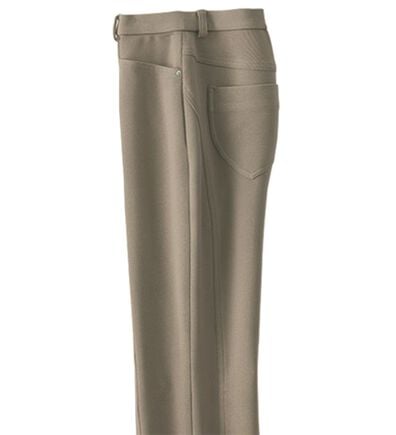 BELLUNA（ベルーナ）の「ハイテンションカルゼ素材美脚パンツ　ストレート（フルレングスパンツ）」