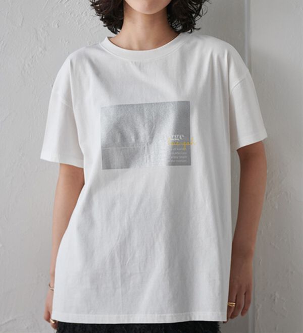 RANAN（ラナン）の「ロゴプリントTシャツ（Tシャツ）」｜詳細画像