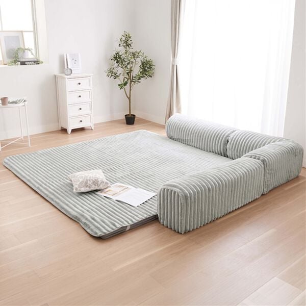 iellio（イエリオ）の「ゆったり・まったりクッション一体型ラグ専用カバー（ラグ）」｜詳細画像