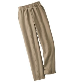 ルフラン（ルフラン）の「日本製肌に優しい綿混ラク楽パンツ（その他パンツ）」｜モカ