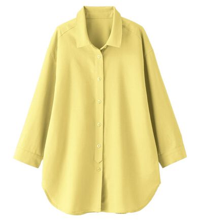 BELLUNA（ベルーナ）の「Ｓｍａｒｔ　Ｌｉｎｅｎ　ブレンドシャツ（シャツ）」