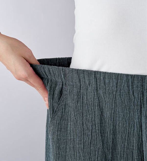 BELLUNA（ベルーナ）の「日本製まるっとバルーンパンツ（フルレングスパンツ）」｜詳細画像