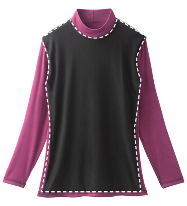 LAVIENNE（ラヴィエンヌ）の「＜ＦＩＬＡ＞防風アクティブハイネック（肌着・インナーウェア）」｜詳細画像