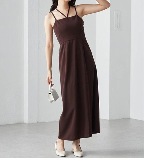 RANAN（ラナン）の「ホルターネックキャミワンピース（その他ワンピース）」｜詳細画像