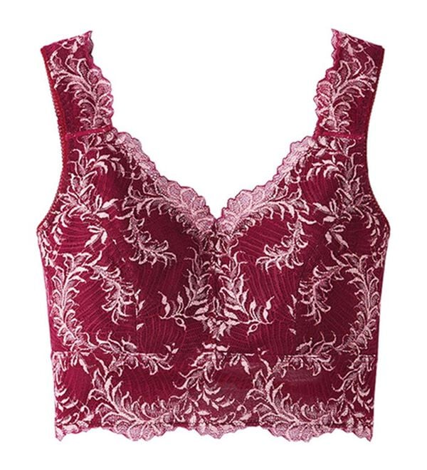 LAVIENNE（ラヴィエンヌ）の「着るだけ簡単！やせ見せフラットバストブラ（ブラジャー）」｜詳細画像