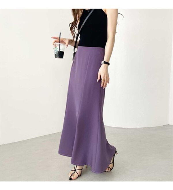 GeeRA（ジーラ）の「ストレッチマーメイドスカート（ロングスカート）」｜詳細画像