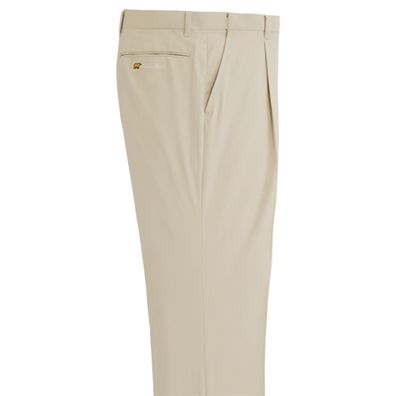 「＜ゴールデンベア＞しわになりにくい綿タッチスラックス（メンズスラックス）」