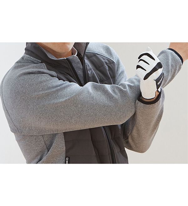 「＜ポロ・ビーシーエス＞キルト切替アクティブジャケット（メンズジャケット）」｜詳細画像