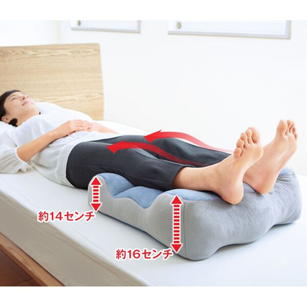 「のびのび腰痛対策脚クッション（クッション・クッションカバー）」｜詳細画像