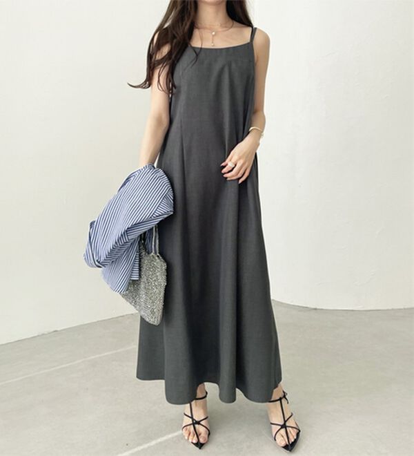 GeeRA（ジーラ）の「リネンライクロングキャミワンピース（その他ワンピース）」｜詳細画像