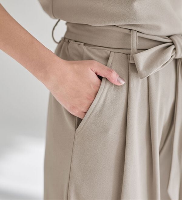 alotta（アロッタ）の「【２点セット】ひんやり涼しいこなれセットアップ（セットアップ）」｜詳細画像