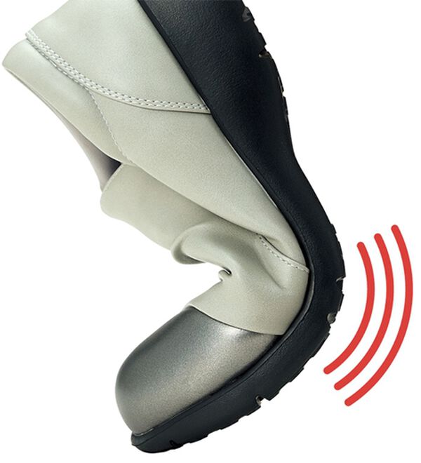 ルフラン（ルフラン）の「＜ラシーナコンフォート＞５Ｅ配色ギャザースリッポン（スリッポン）」｜詳細画像