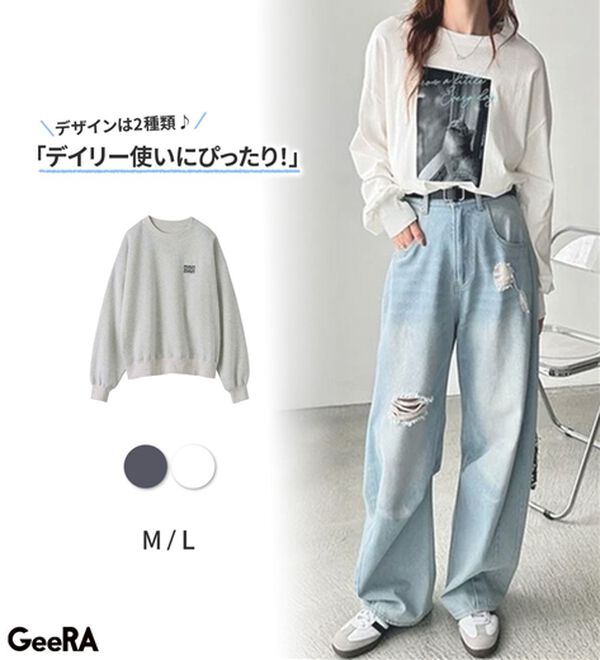 GeeRA（ジーラ）の「アソートデザインフォトプリントロンＴ（カットソー）」｜詳細画像