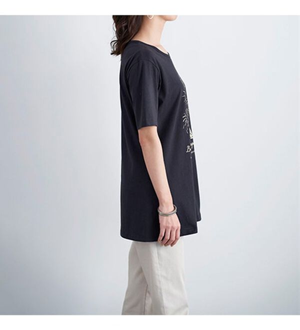 BELLUNA（ベルーナ）の「綿１００％プリントＴシャツ（Tシャツ）」｜詳細画像