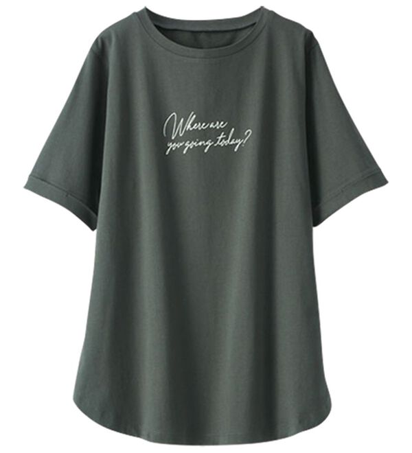 BELLUNA（ベルーナ）の「ヒンヤリ！着映えプリントプルオーバー（カットソー）」｜詳細画像