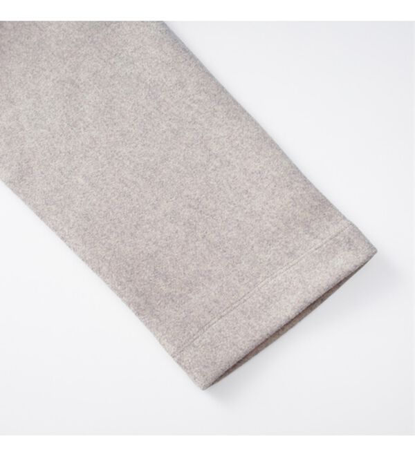 RANAN（ラナン）の「メルトン調素材深Ｖネックポンチョプルオーバー（カットソー）」｜詳細画像