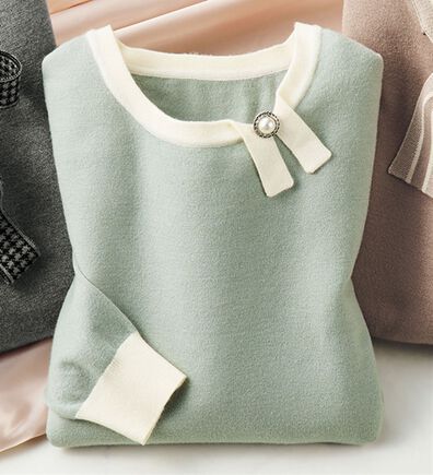 ルフラン（ルフラン）の「選べる衿デザインニット（ニット・セーター）」