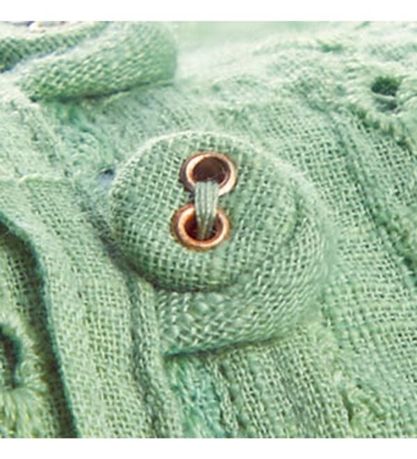 BELLUNA（ベルーナ）の「綿１００％スラブピンタック刺しゅうチュニック（チュニック）」｜詳細画像