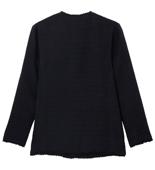 GeeRA（ジーラ）の「【３点】ツイードジャケットセットアップスーツ（パンツスーツ）」｜詳細画像